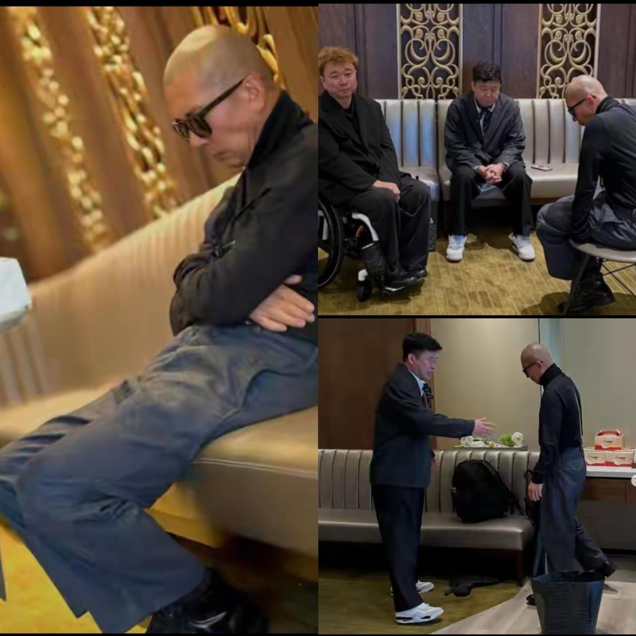 具俊晔不知打脸了多少男人。

大s离世，给他带来致命打击，他已经被折磨得形如骷髅