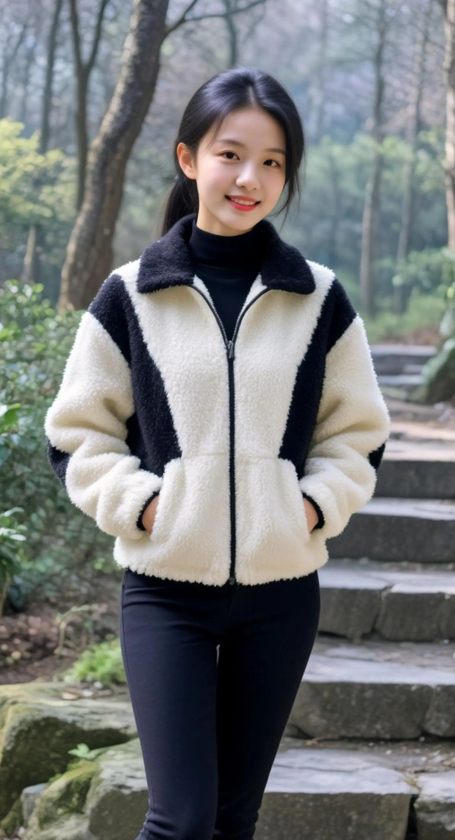 AI山林清新照 ai创作