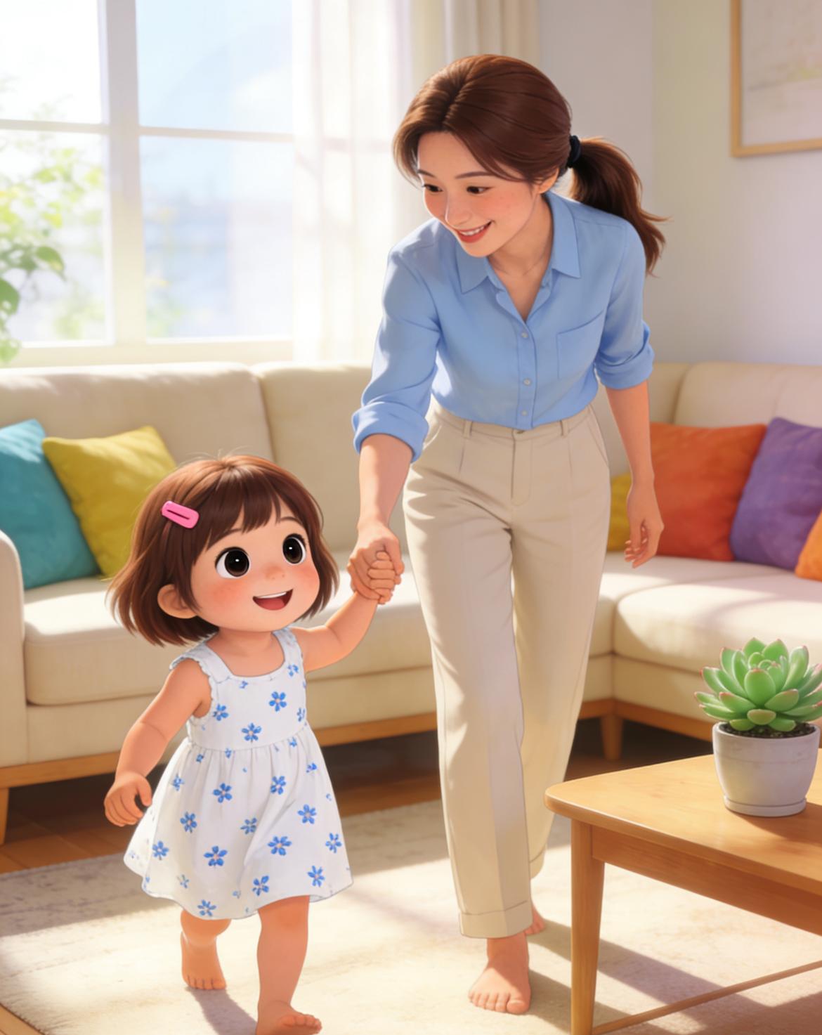 30岁前计划不生孩子，
谁知道，35岁后，
孩子成了生活里最重要的搭子，
我运动