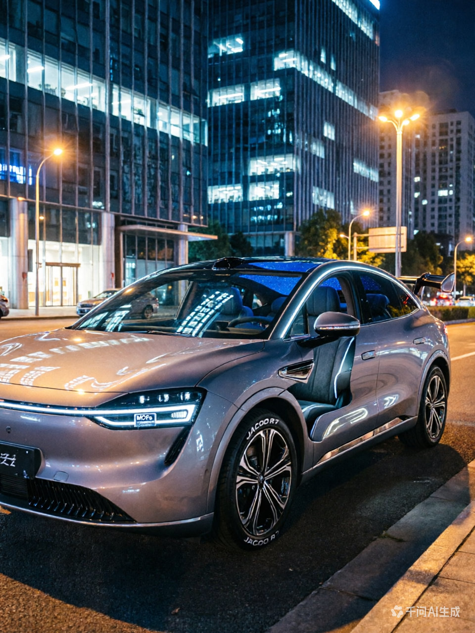 智界S7：风掠过的痕迹，是速度的低语当流线型的车身划破空气，0.203Cd的超低