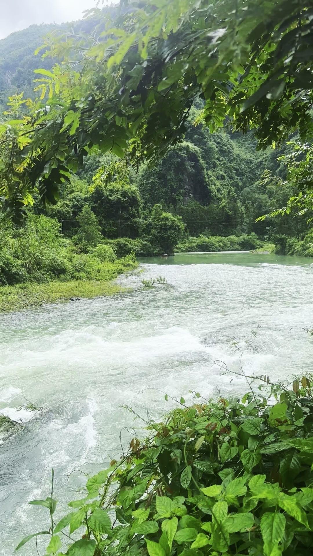 在德茹村的风里，我终于懂了：
目的地重要，还是沿途的风景重要？其实二者皆重。车窗