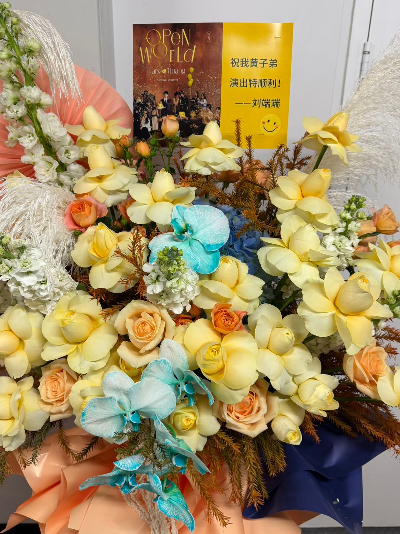 黄子弘凡内娱花篮名人堂黄子弘凡北京鸟巢演唱会今晚开唱，现场一片温馨热闹，圈内好友