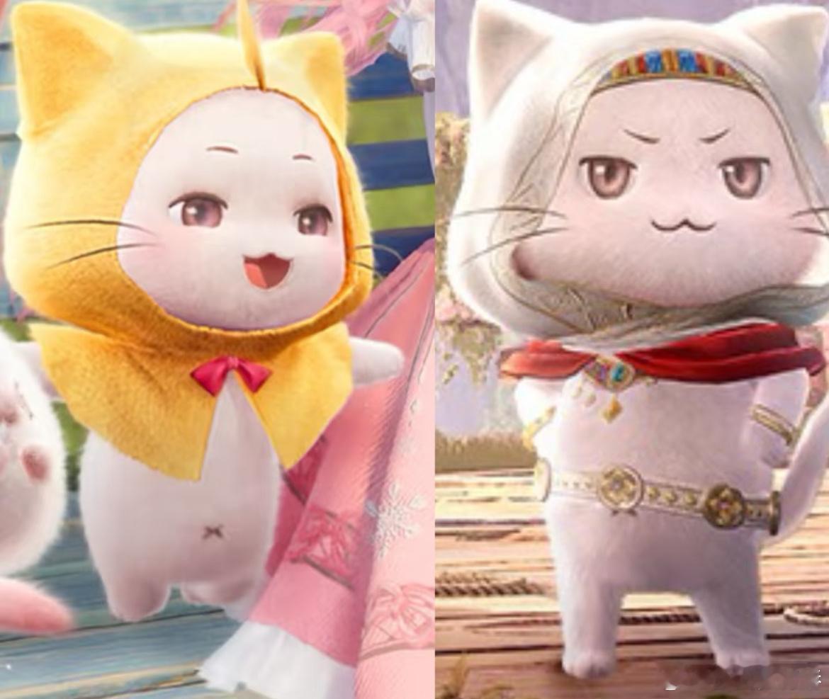 暖暖真的把大喵养的很好，感觉2.0的大喵肚子都圆了一圈