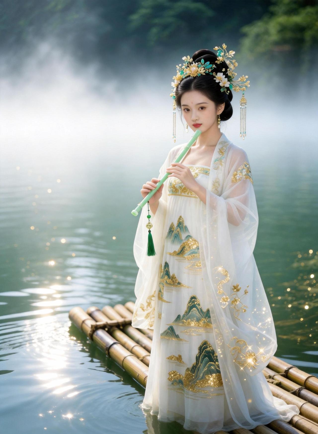 我的AI写真 抖音ai创作 仙气飘飘还得是国风汉服