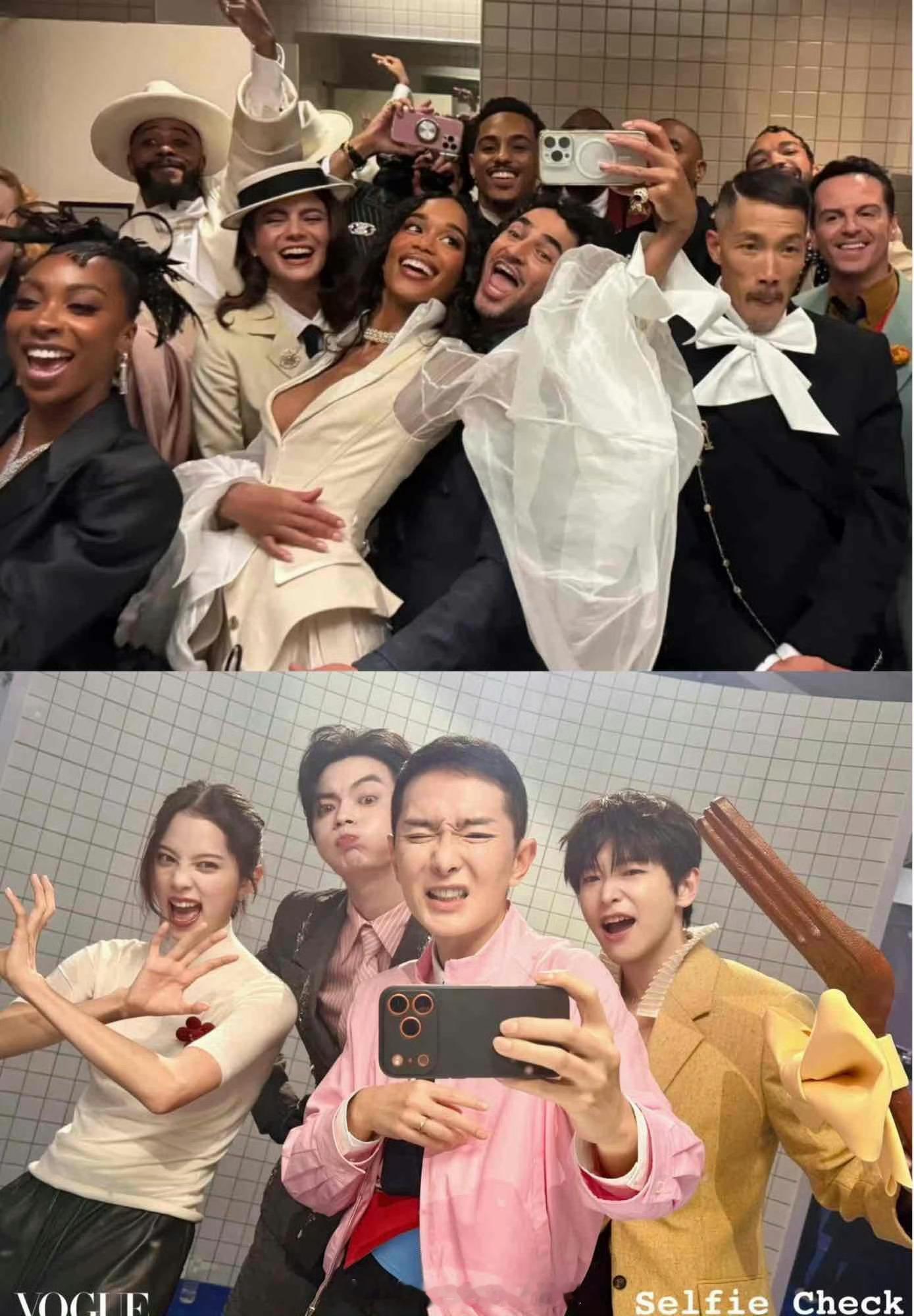 VOGUE厕所 好紧绷的松弛这个质感好一般啊…… ​​​