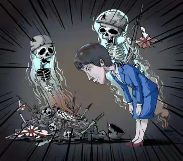 就在最近，日本右翼势力的疯狂挑衅，已经到了突破底线、令人发指的地步。 

短短一