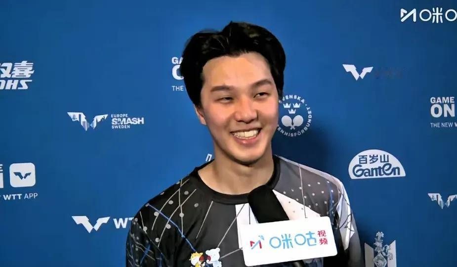 安宰贤为何能够战胜张本智和晋级瑞典大满贯赛八强，因为安宰贤基本功超过王楚钦、林高