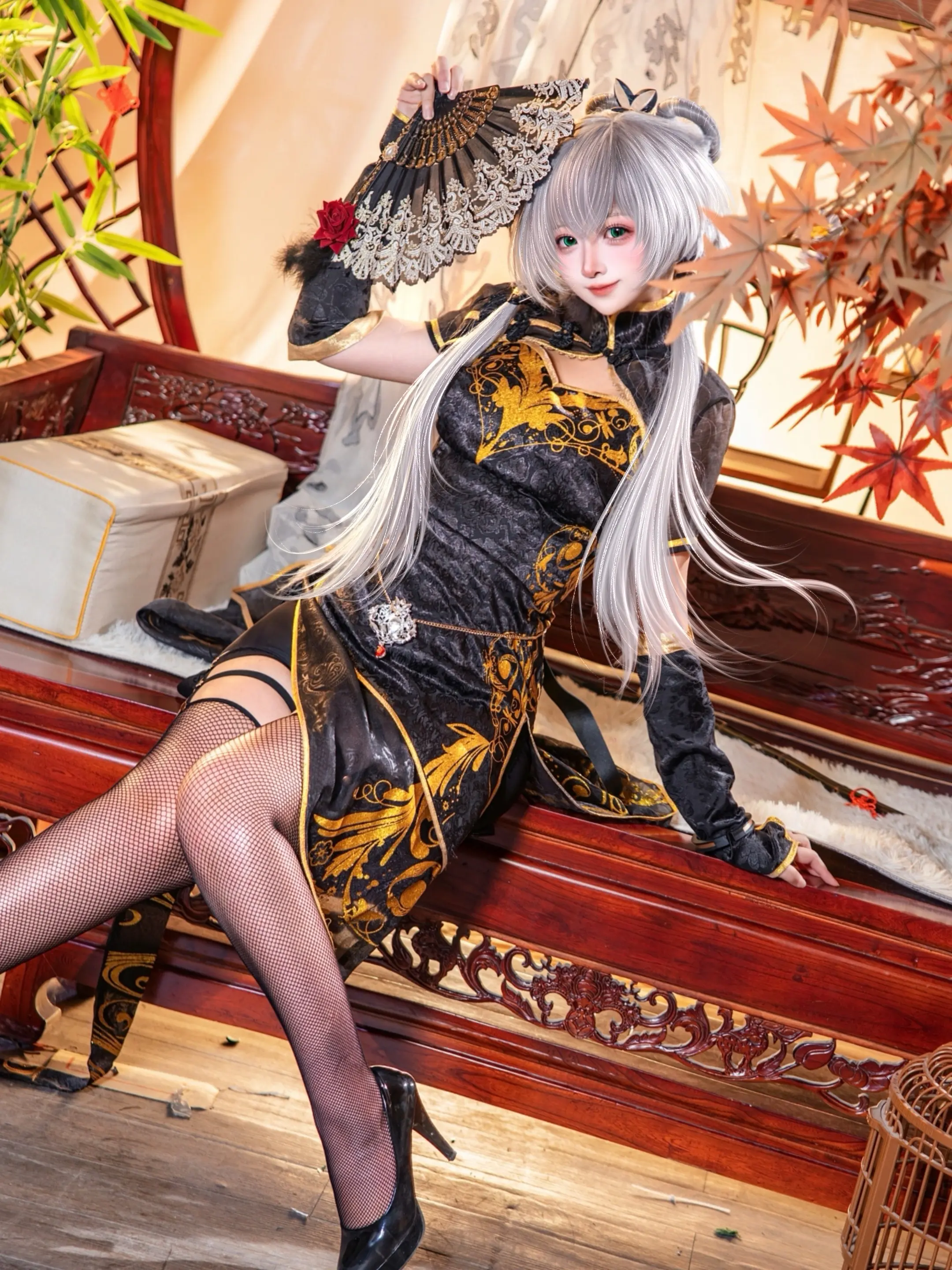 洛水之畔，雀鸣不止｜洛天依·金丝雀。📷：  赛博头发：阿咩儿子