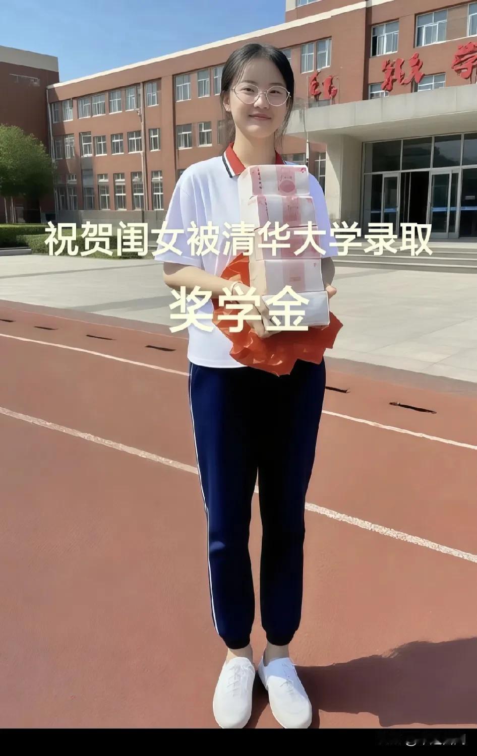 祝贺别人家女儿考71 6分，被清 华大 学，录取，奖学金给了五十个 ！[捂脸]