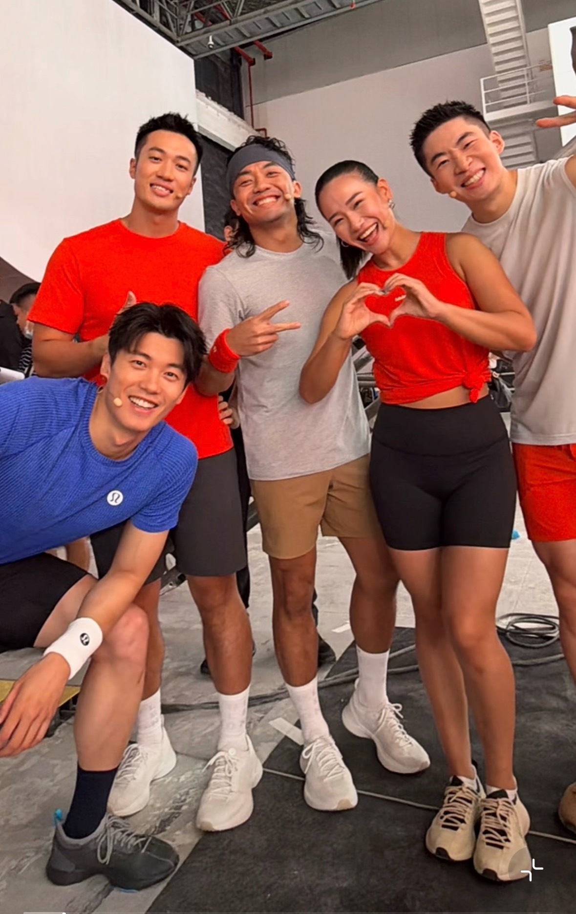 蓝色的好青春lululemon品牌大使汪顺