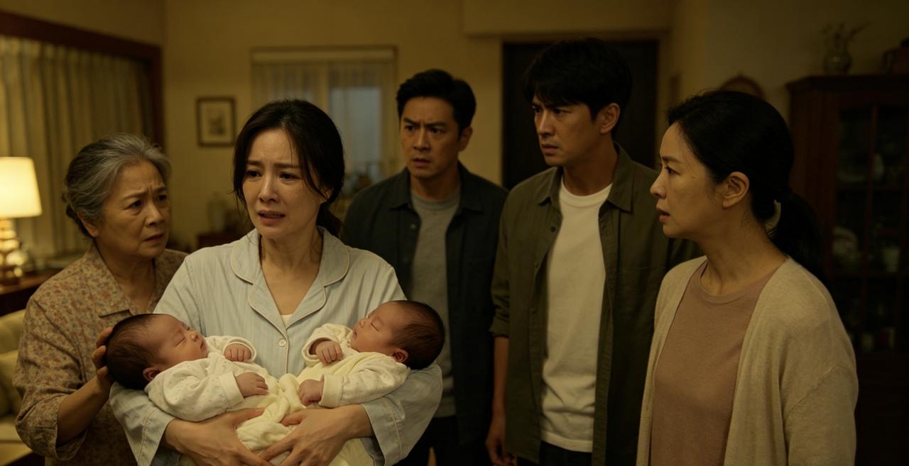 我生下龙凤胎第2天，婆婆就带小叔子一家住进来要我伺服，我平静地对老公说：给你10