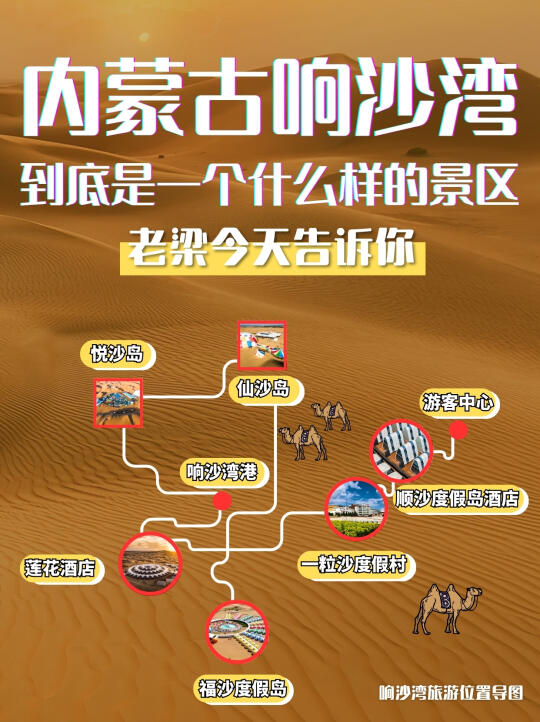 响沙湾游玩|悦沙岛+仙沙岛一次说明白🏖️