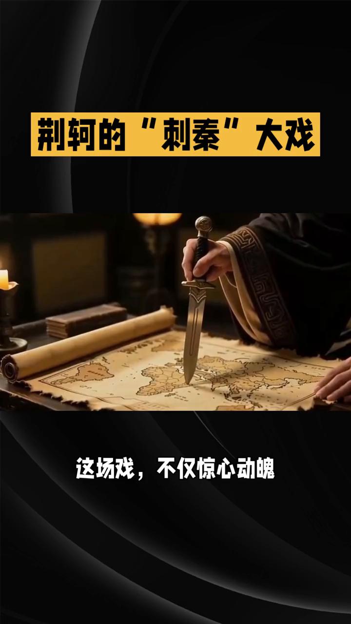 荆轲的"刺秦"大戏。
一剑封喉，荆轲的"刺秦"大戏。一场未遂的"英雄秀"让秦帝国