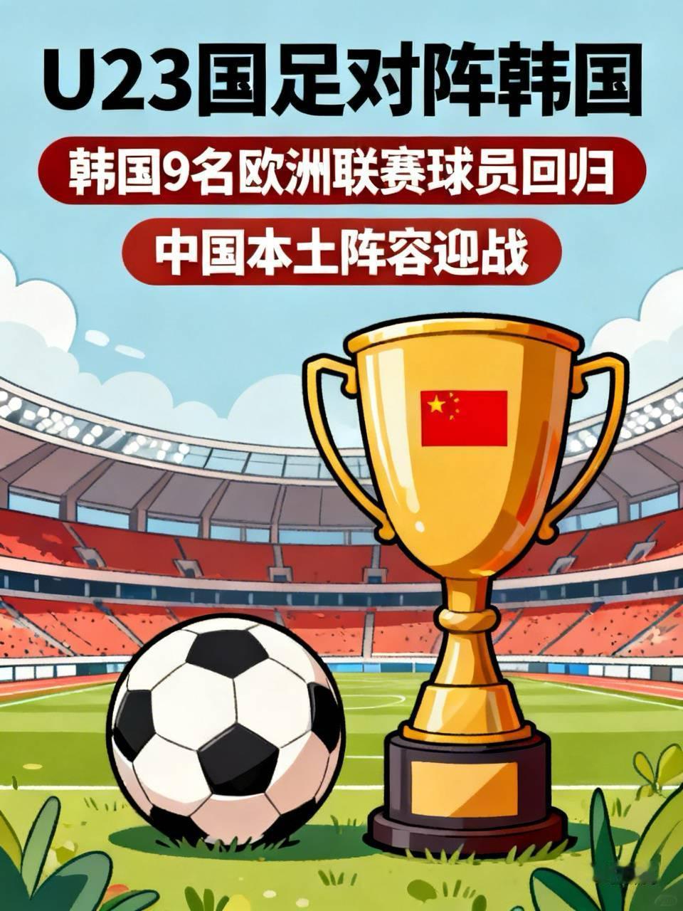 有网友提出，咱U23国足大概率赢不了韩国？这话听着扎心，但咱们得认清现实。这次韩