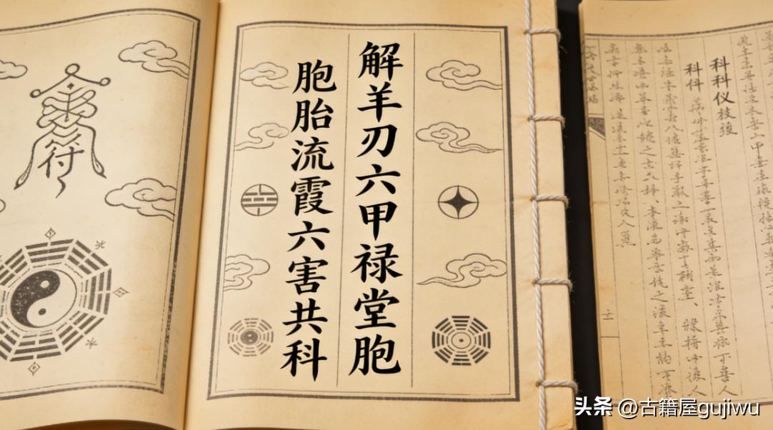 道家科仪书籍《解羊刃六甲禄堂胞胎流霞六害共科》
📖页数: 25双页50页
🆕