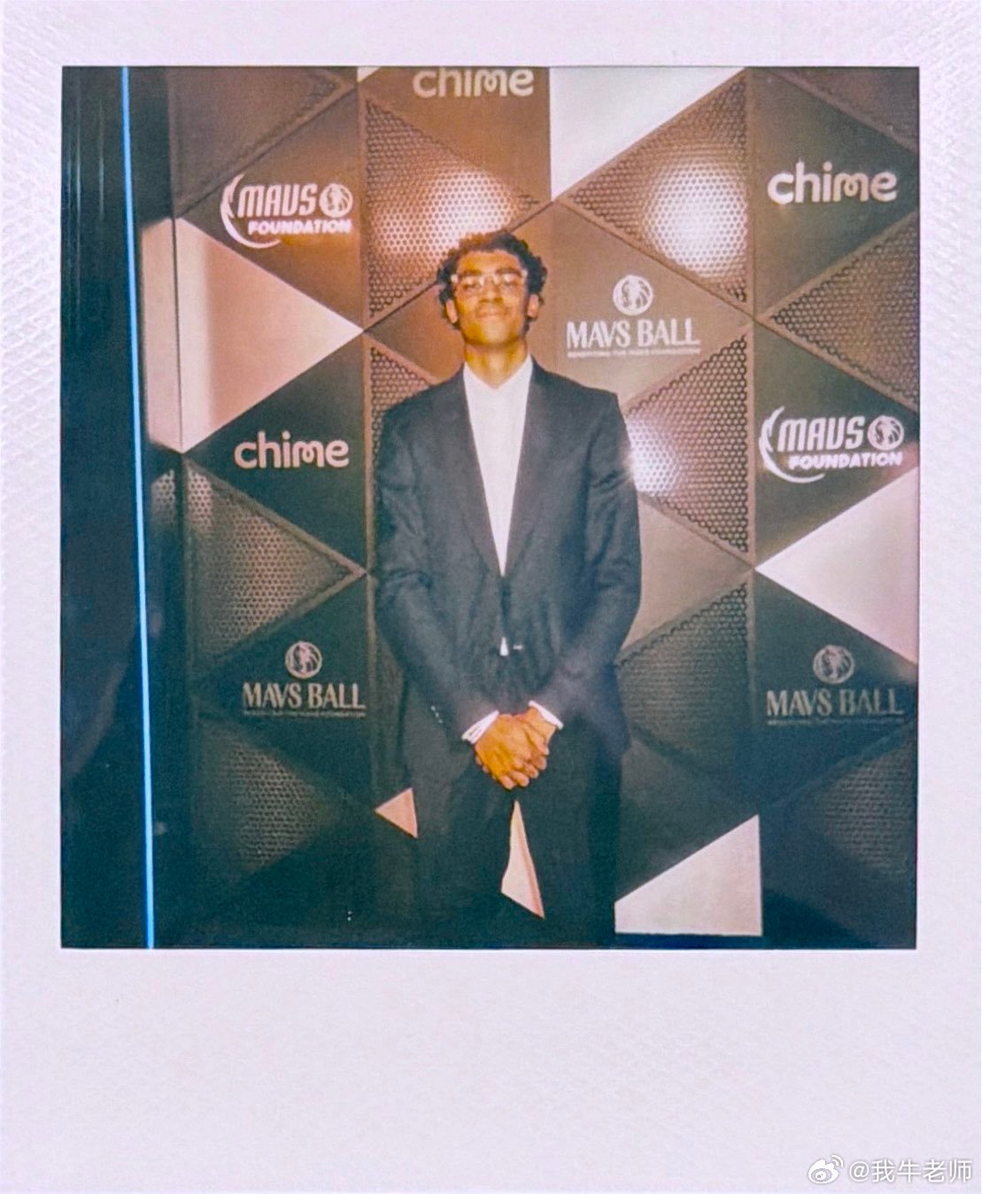 MFFL 2026年Mavs Ball的拍立得照片。快船vs独行侠丁彦雨航退役N