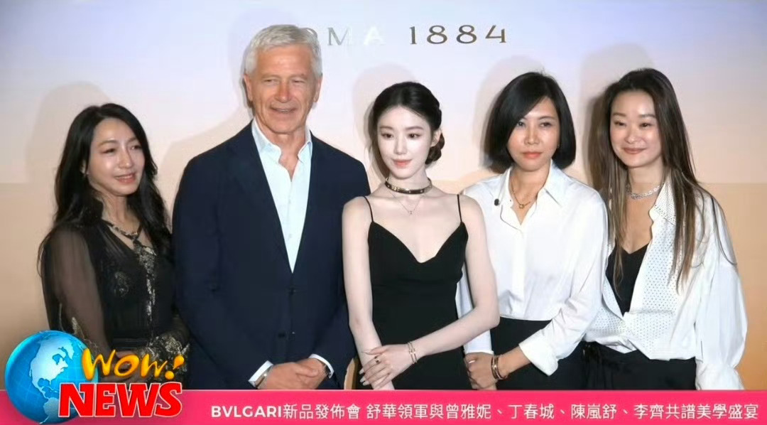 新闻图都这么美，除了超级白的优势，发型和服装也全部显露优势，没有短板的整体造型。