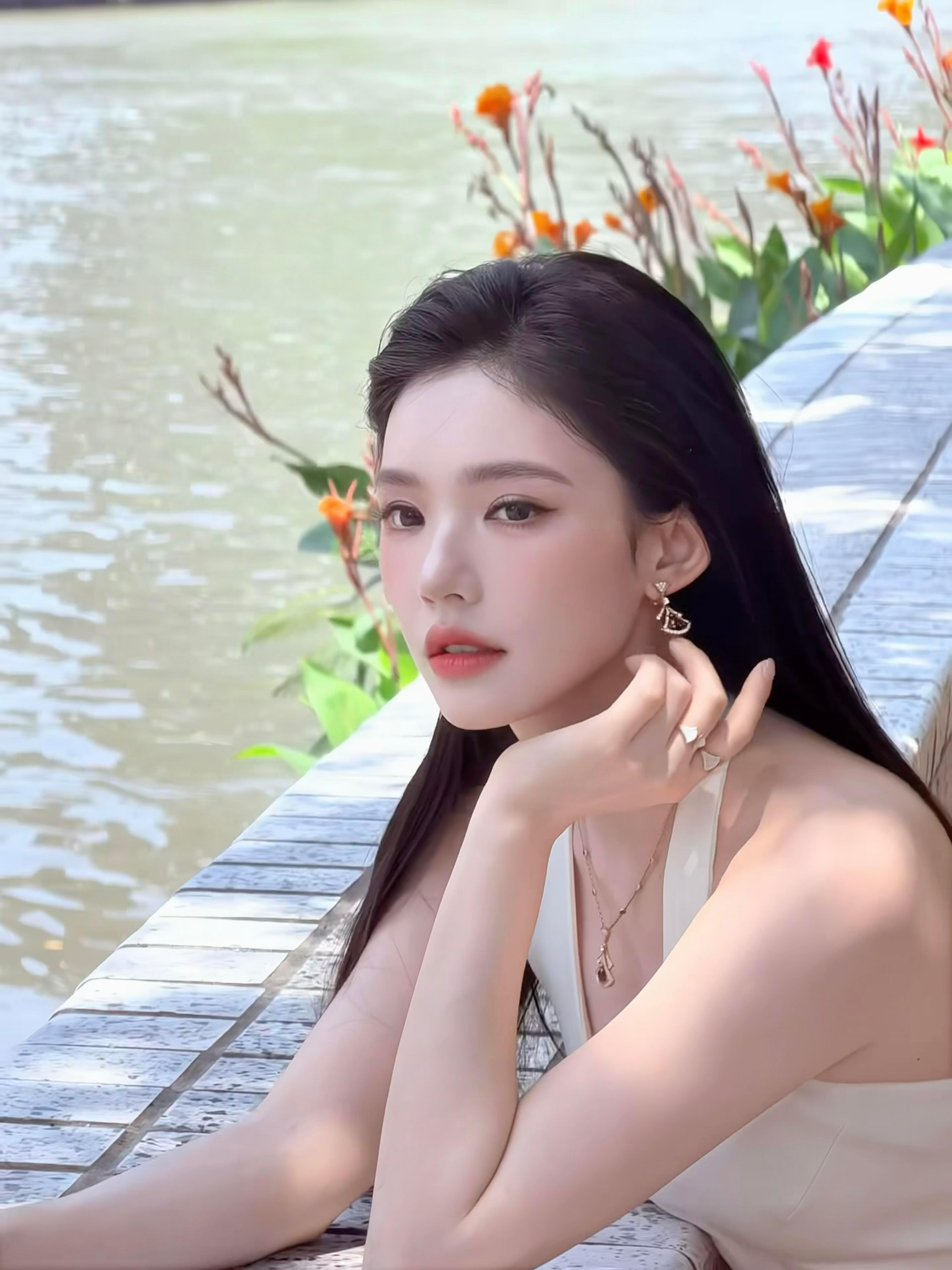 林允 好完美脸 