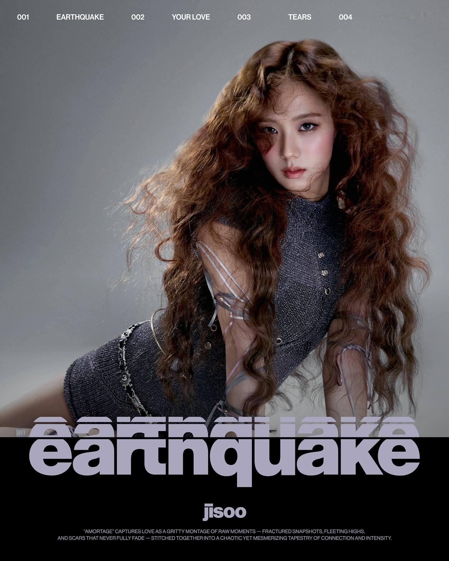 金智秀 JISOO × [AMORTAGE] earthquake | your