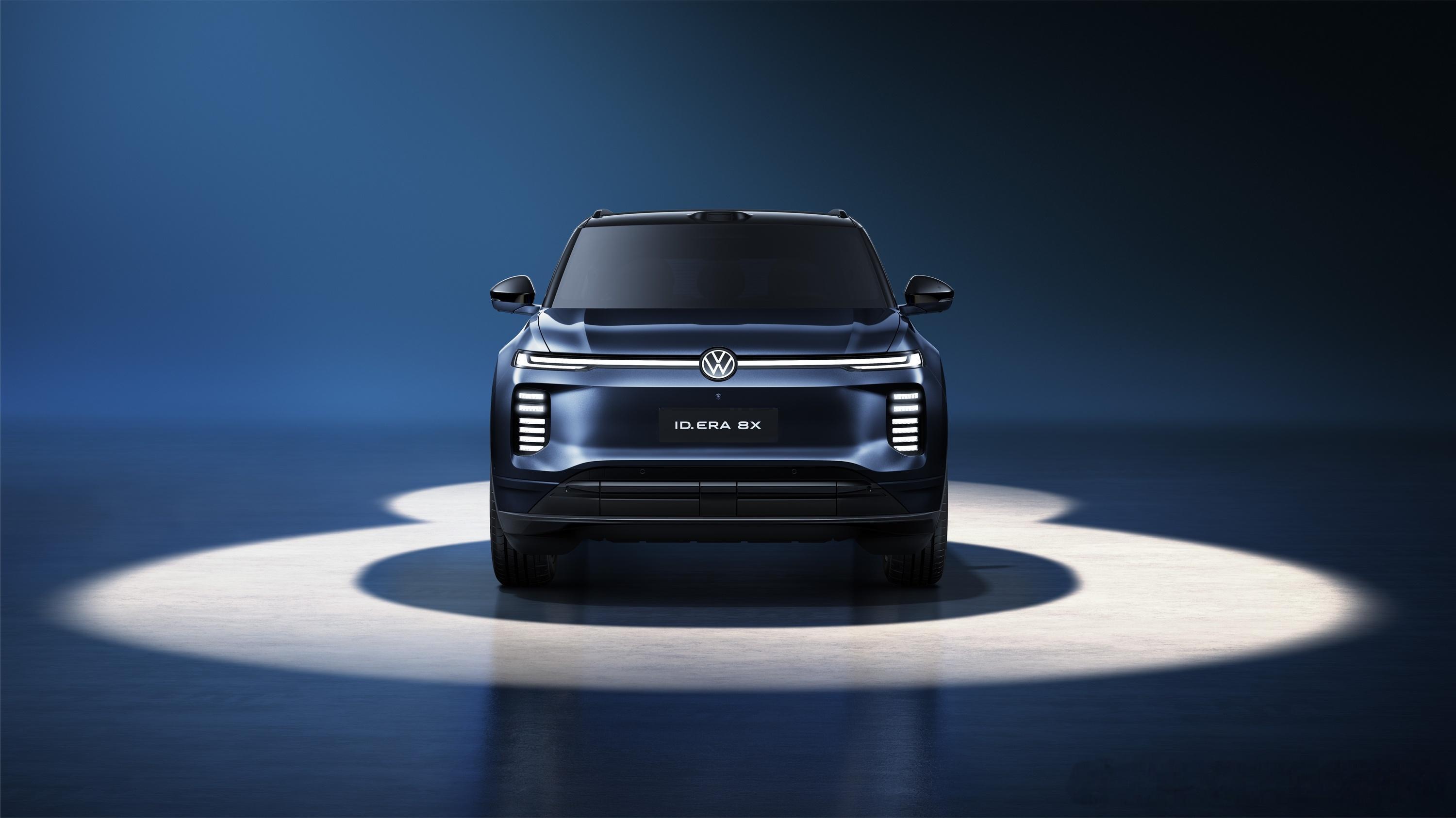 上汽大众全新中大型SUV ID.ERA 8X正式亮相，定位德系驾控旗舰大五座增程