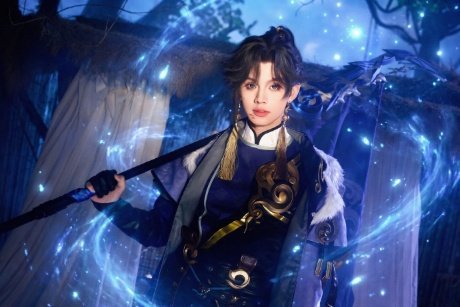 左航第一次就cos了个大的左航还带了ooc词条 孙权本命玩家狂喜！左航这脸适配度