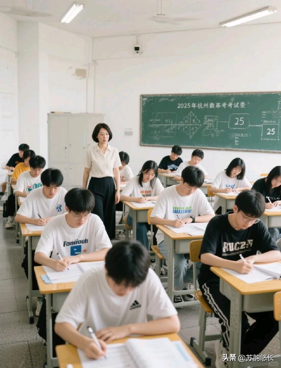 上了高中你才会发现，
整个高中三年，大多数学生就是在和数学、物理斗智斗勇，只要能