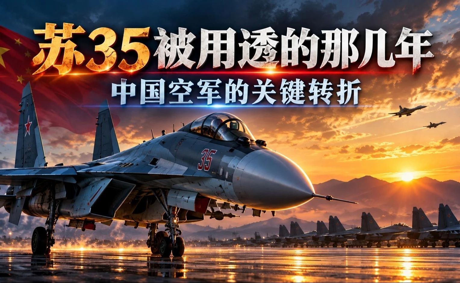 苏35被用透的那几年，是中国空军的关键专折