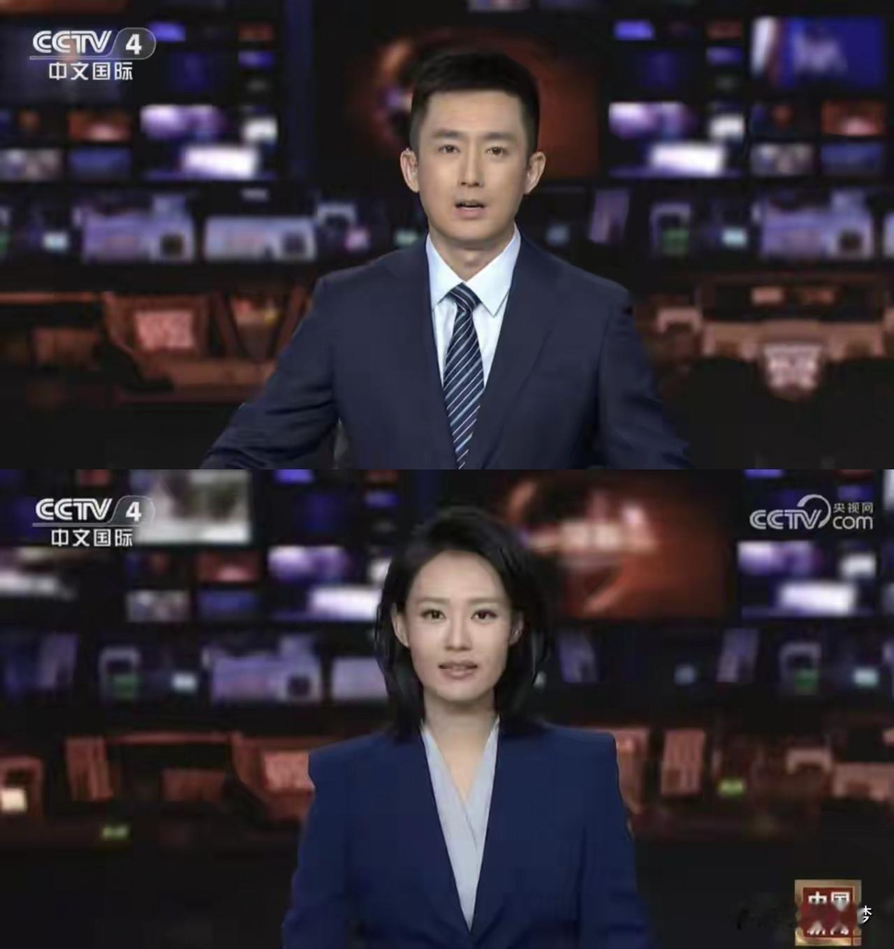 大新闻！
中央电视台换主持人了，
最出乎意料的是新来的这俩人竟然

都不是什么清