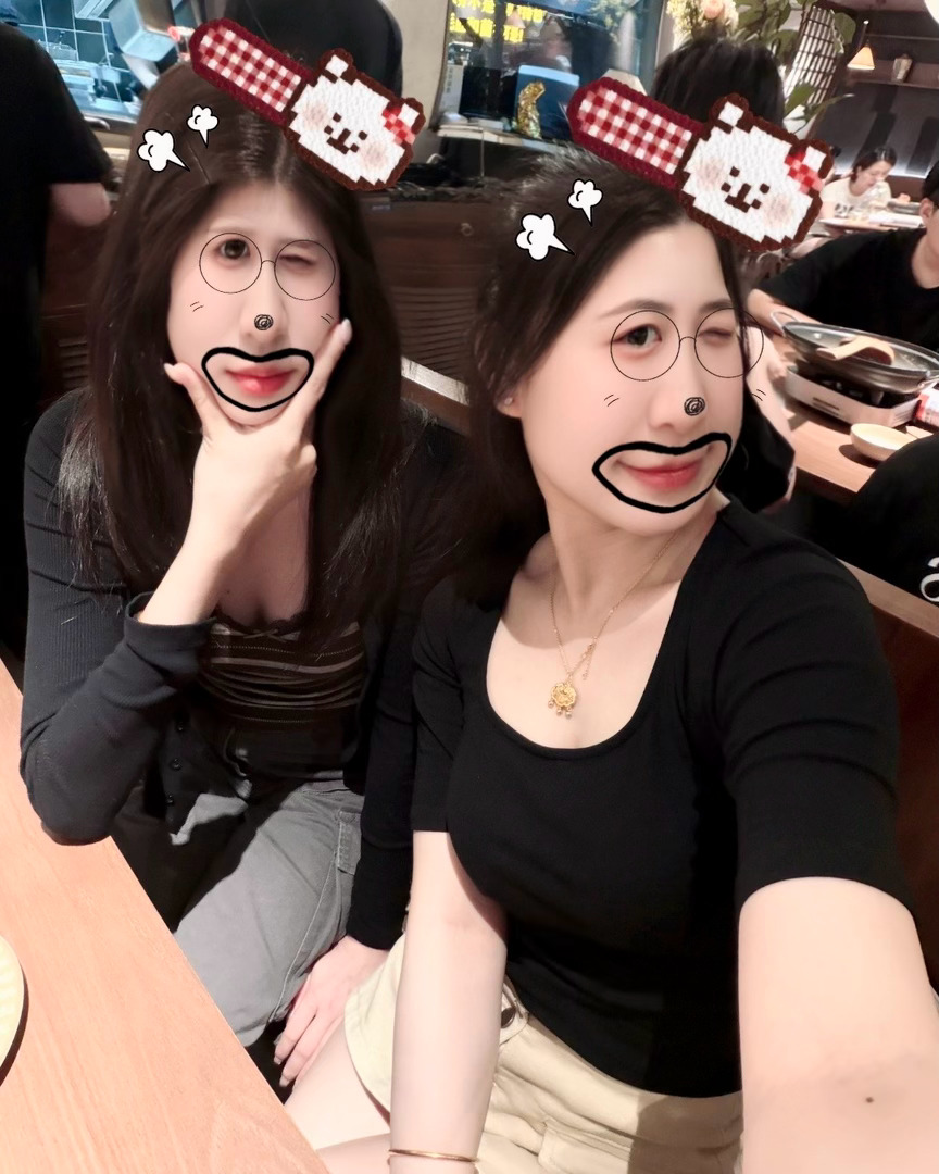 pl🍣g：            和小姐妹的幸福约会日常！！ （抹茶拿铁无糖报