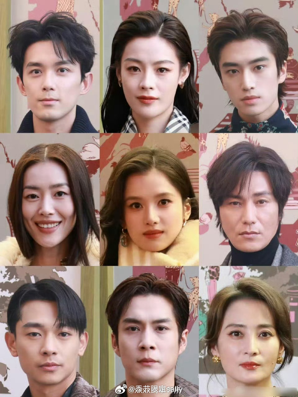 今日burberry活动明星怼脸 