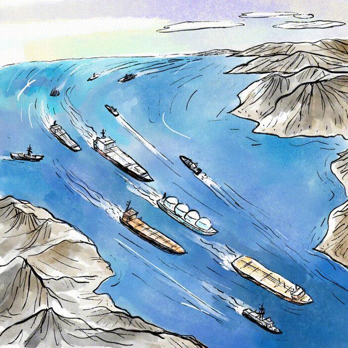 特朗普回应伊朗关闭霍尔木兹海峡当地时间6月20日，中东那条最细、也最要命的血管—
