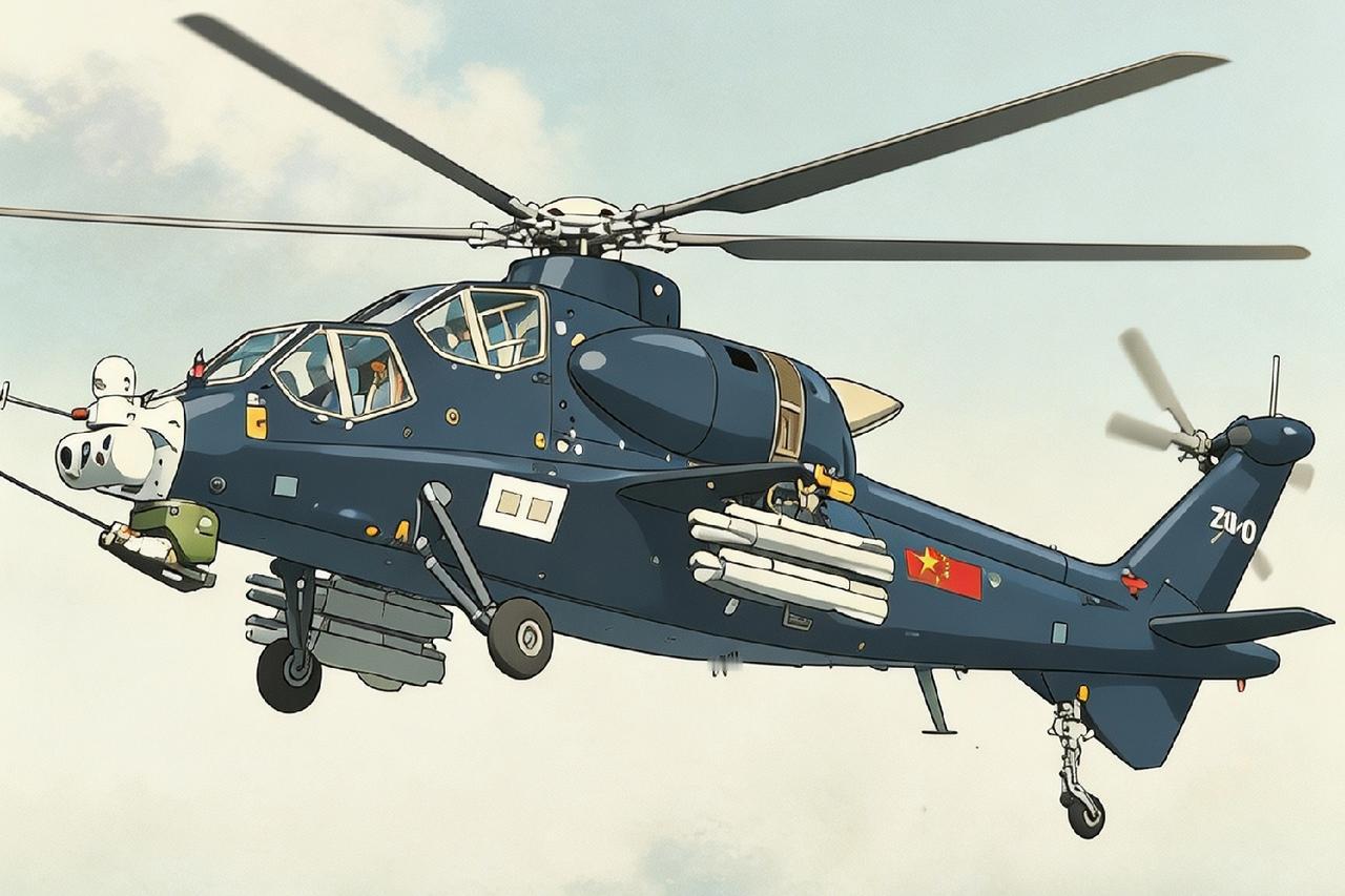 令人印象深刻的直 - 10原型机试飞照片，让我记忆犹新。直 - 10在研制过程中