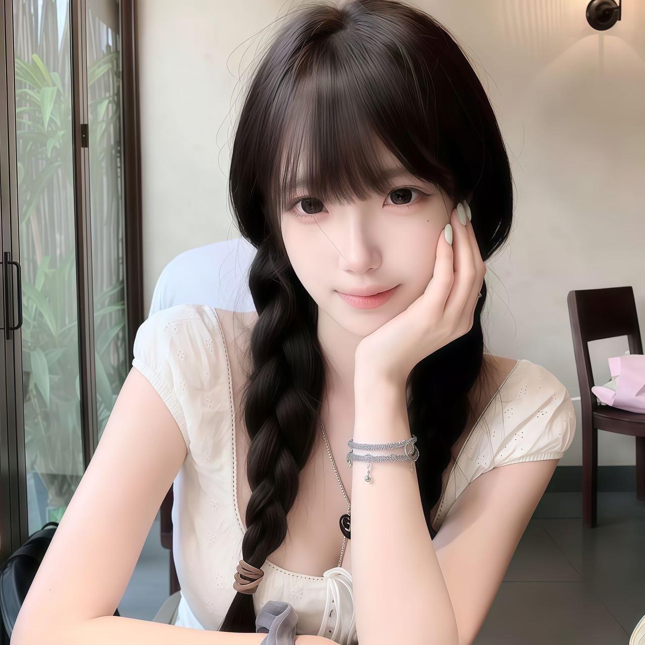 WeChat  氛围感女生头像 