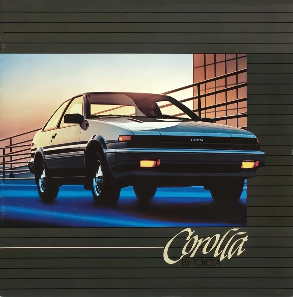 84款的丰田卡罗拉Corolla🇺🇸。1984 Toyota Co...