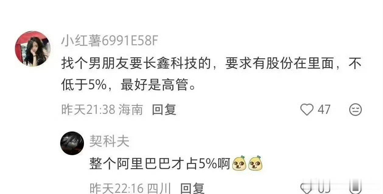 看到某书有人征友，目标是手握长鑫存储5%股份的对象。按昨日收盘价测算，5%股权对