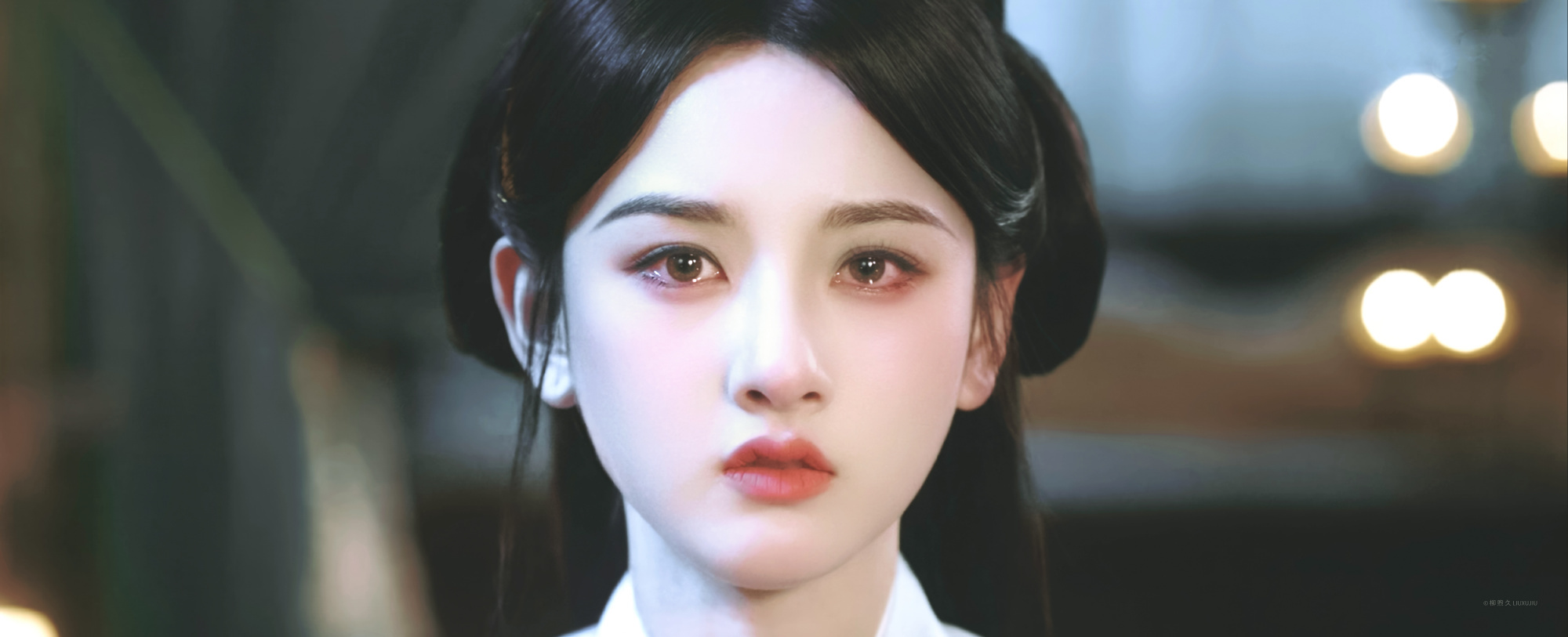 宋祖儿越素越美宋祖儿的小乔这样子的美貌是真实存在的吗？[doge] ​​​