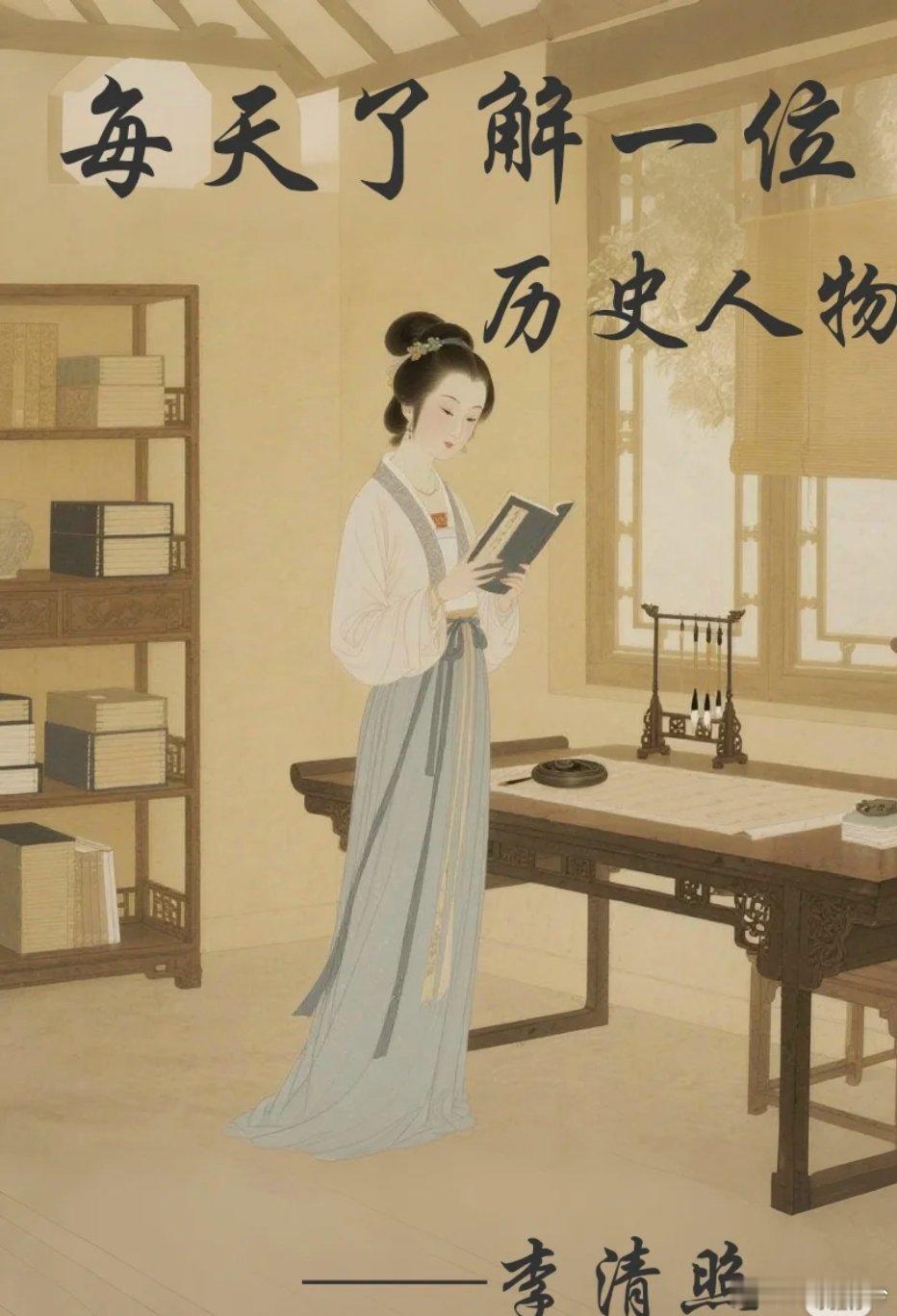 走进宝藏才女李清照的多彩人生 今天，一起聊聊宋代大才女李清照，她的“反差感”魅力