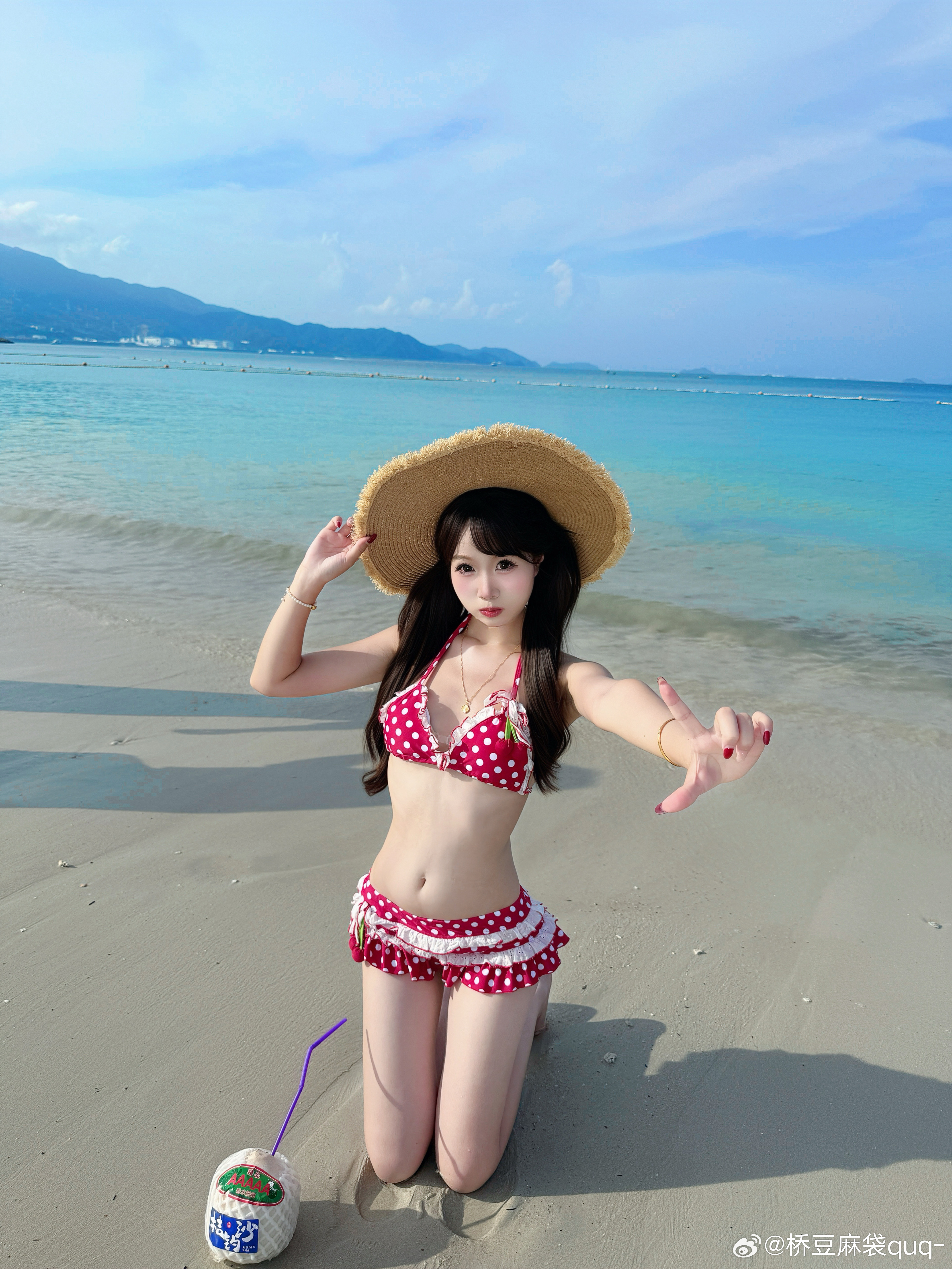桔钓沙的海还挺蓝的嘞 深圳·桔钓沙湾