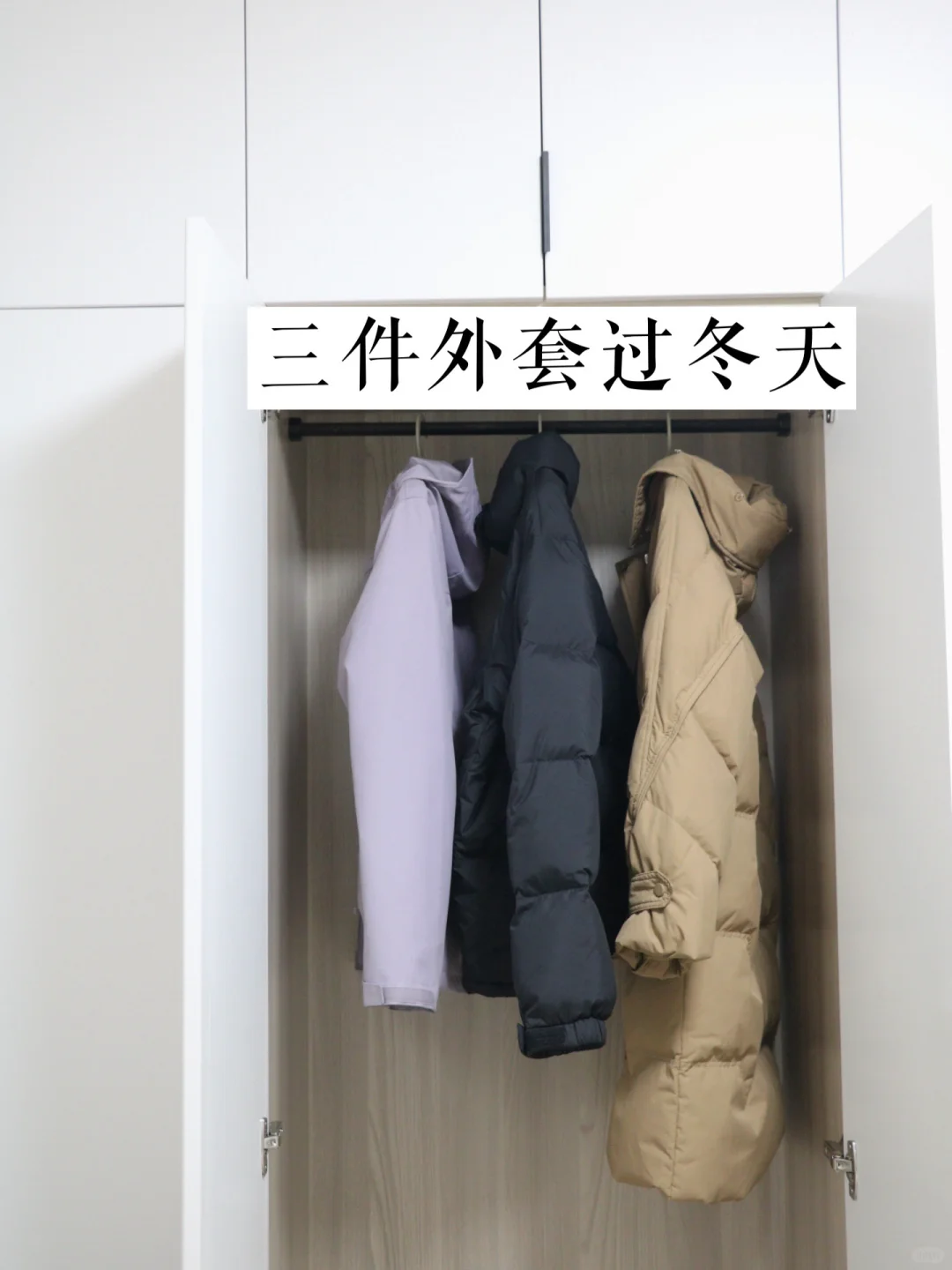 冬季实用衣橱 | 三件羽绒外套过冬天