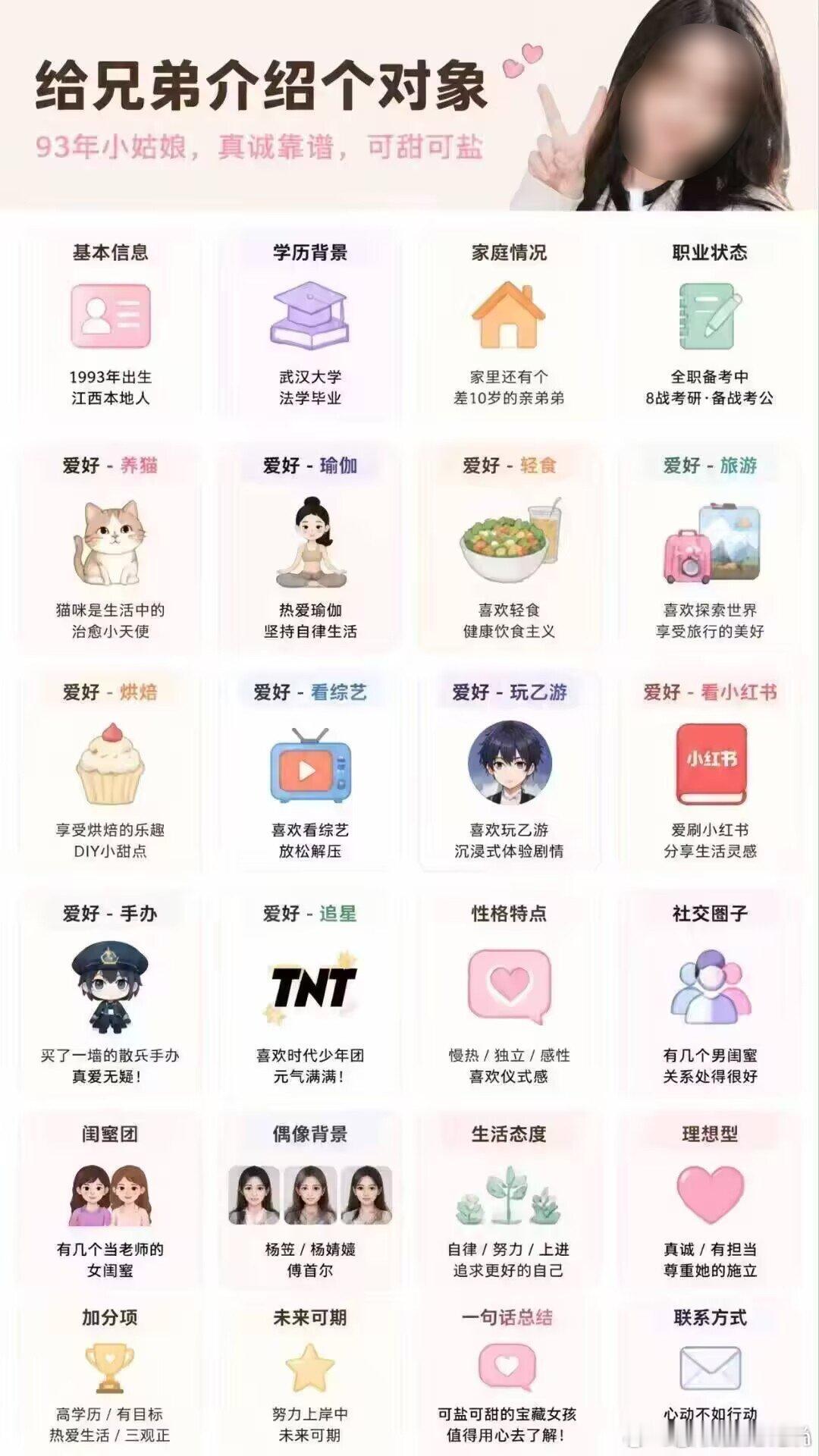 给兄弟介绍个对象 