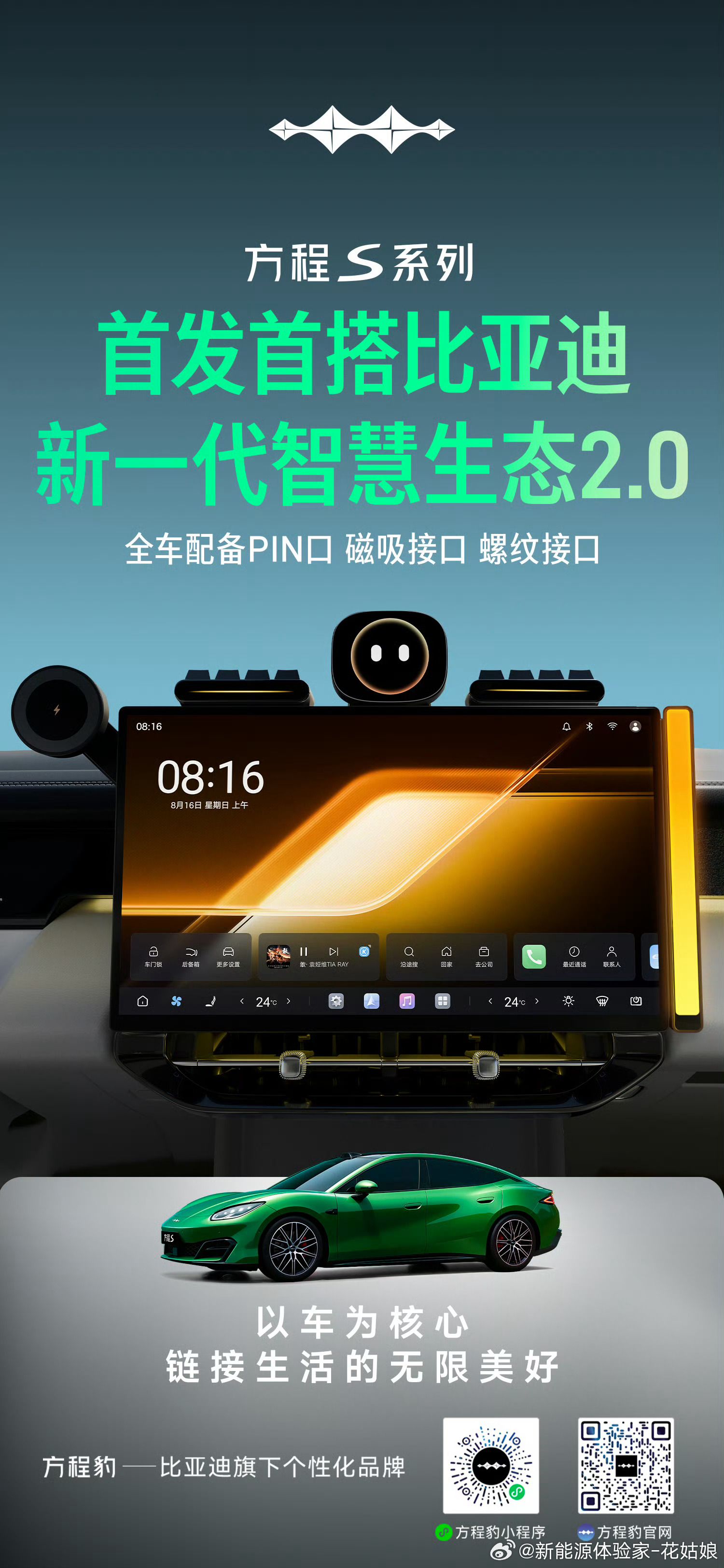 我能想到这些，你们还能想到什么？磁吸接口1.磁吸车载眼镜收纳充电座2.磁吸手表无