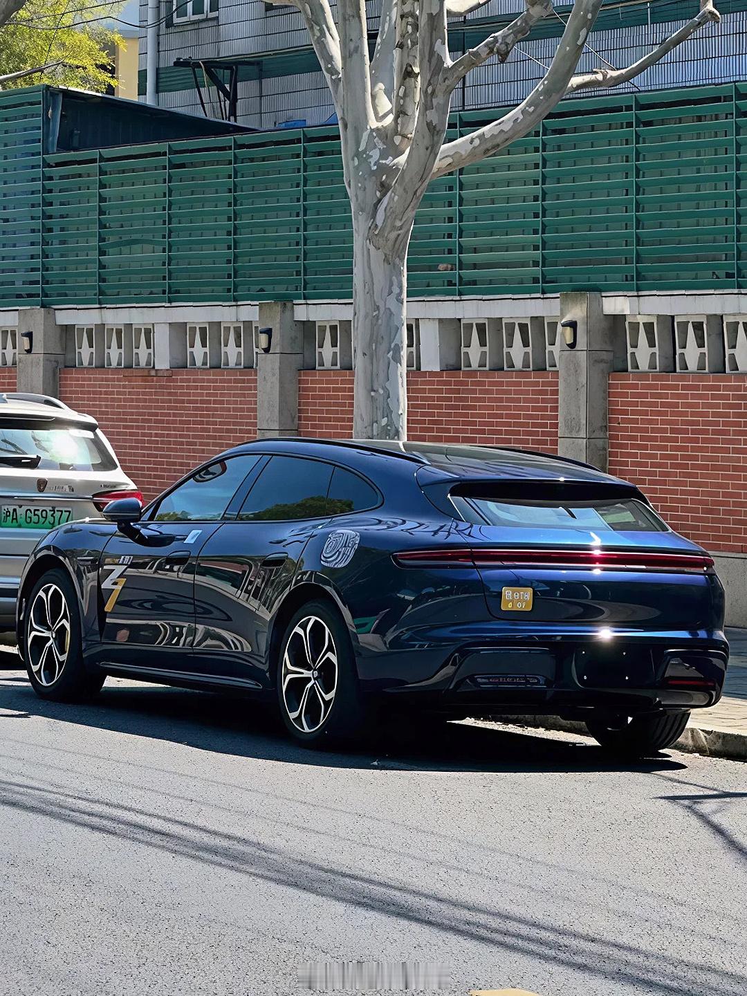 疑似尚界Z7T实车曝光，朋友们觉得好看嘛？纯电 中大型猎装车车长5036，轴距3