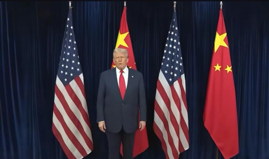 [浮云]这一次在韩国釜山的中美会议，让全世界第一次见到了一个谦逊有礼的特朗普！