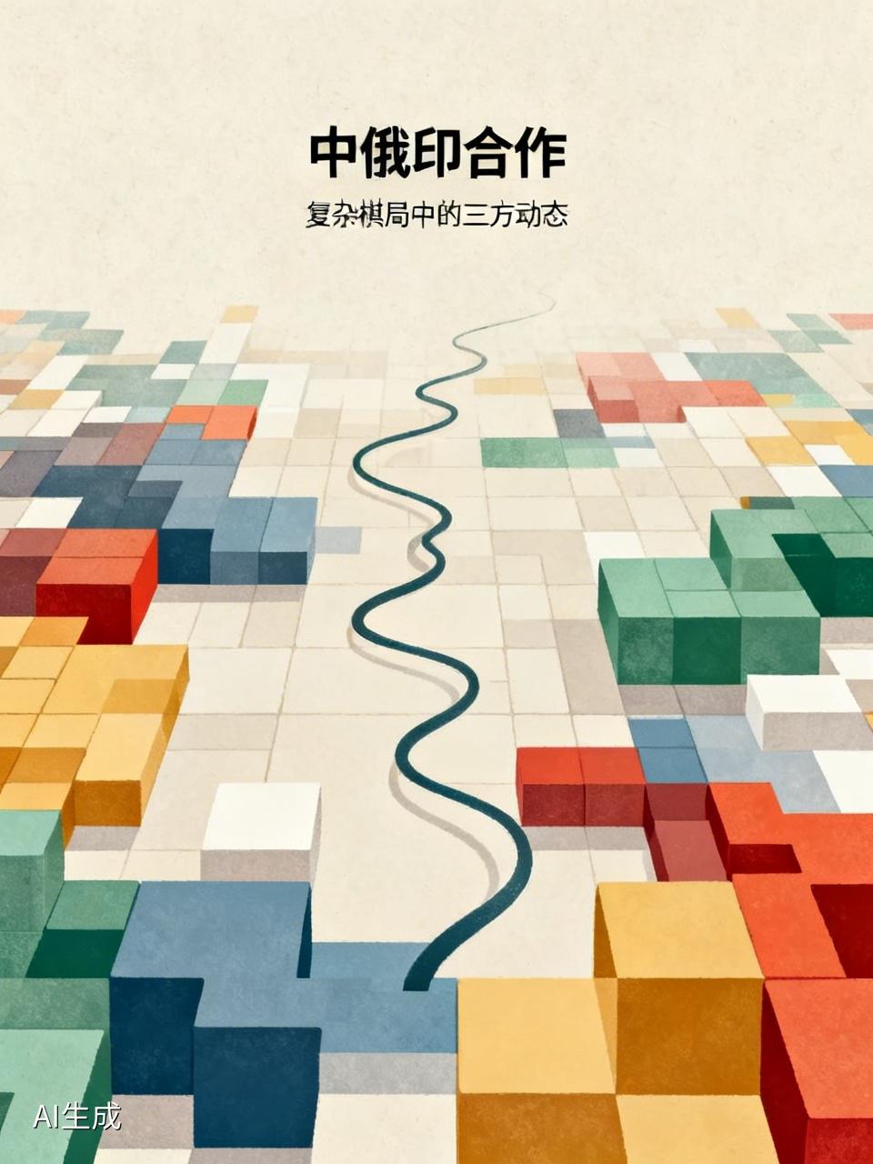 中俄印三方合作这事，俄罗斯是主要推动者，从俄罗斯的角度来看，向东看促进俄罗斯经济