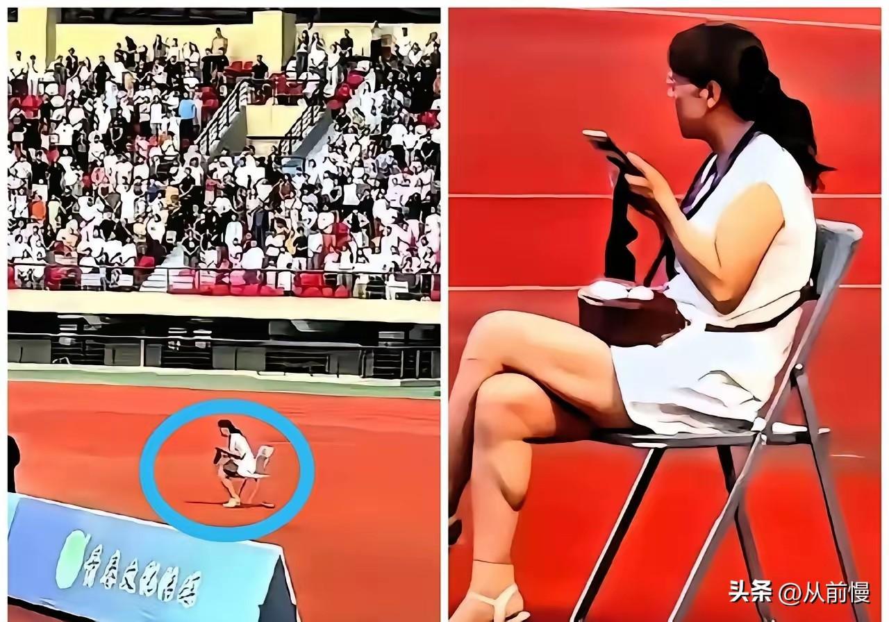 不是因为才艺、不是因为颜值，更不是有什么过人本事，而是她在全国观众面前，做出了一