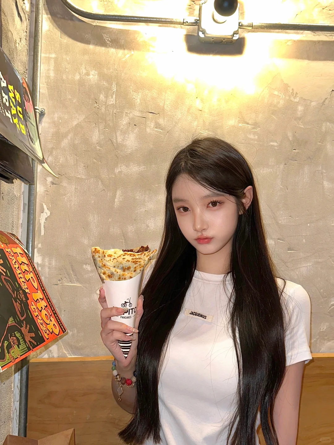 吃到sh最好吃的可丽饼🥞🥰😃