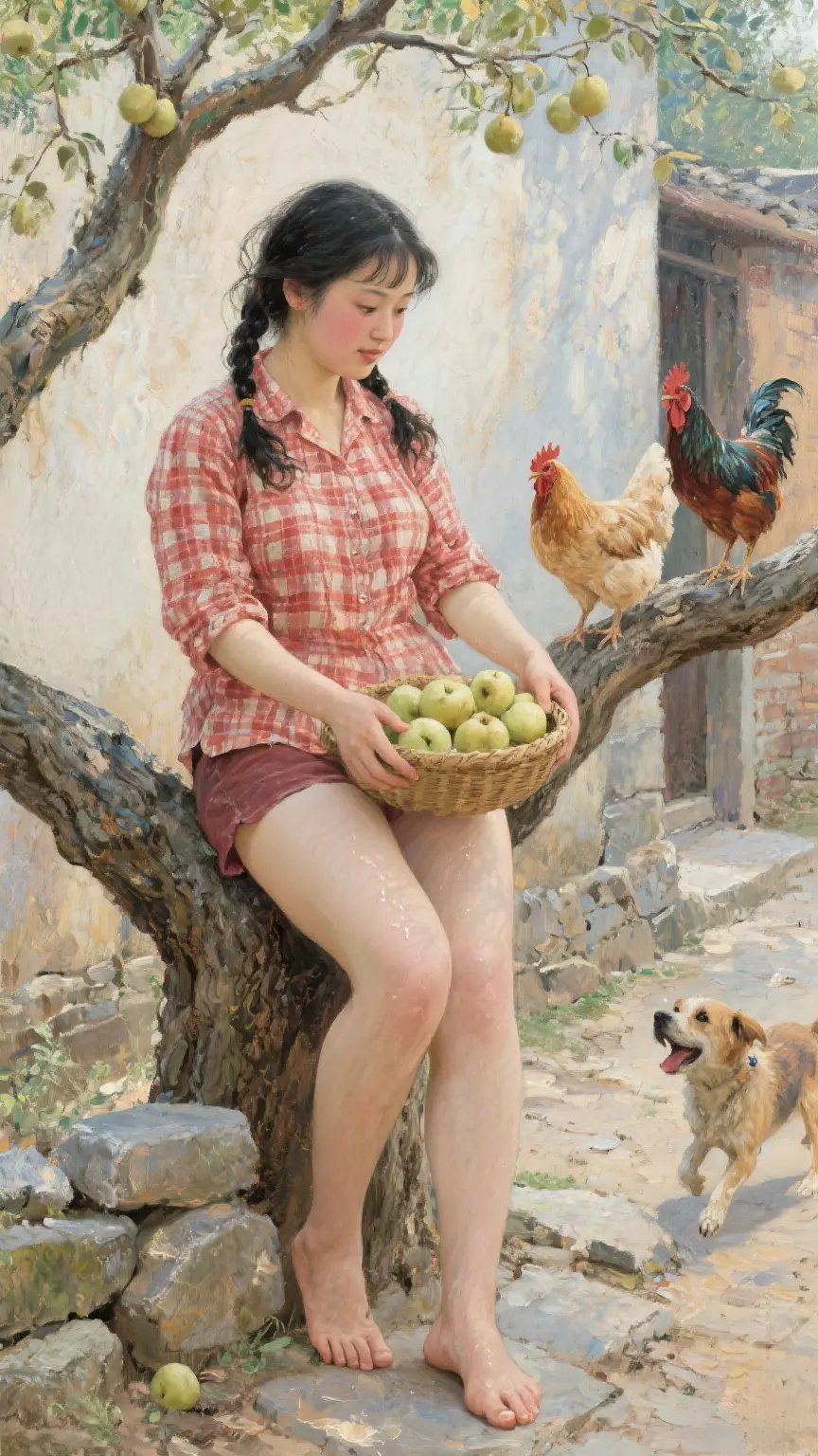 画中生活 美好  乡土气息