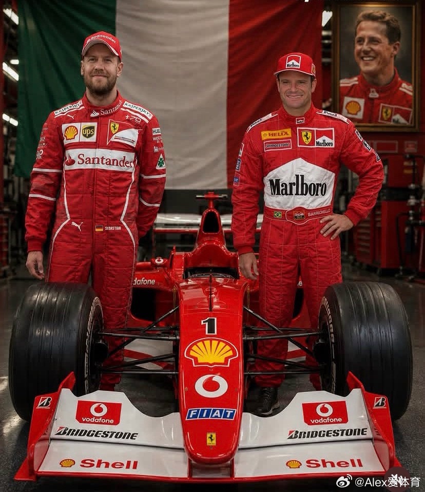 本周的F1意大利站🇮🇹充满情绪致敬车王舒马赫巴里切罗和维特尔都要驾驶法拉利赛