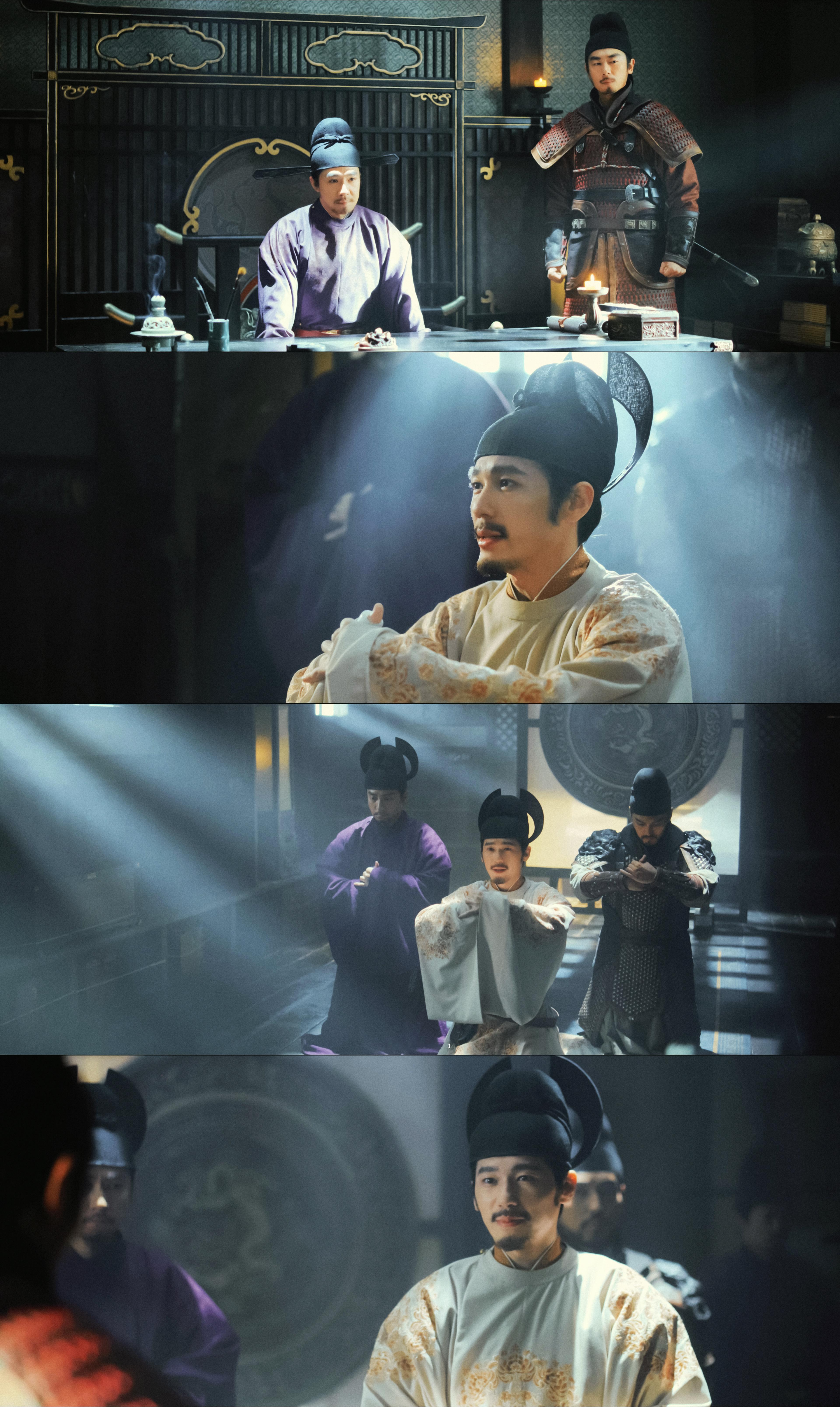 -太平年三人组最开始安排三人去见石重贵何为天子这一幕，就是宿命感拉满的名场面！在