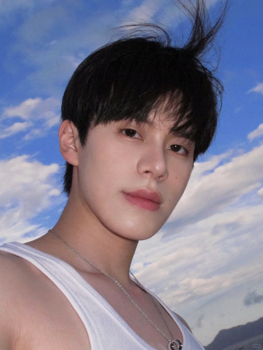 蓝天就是最好的背景板